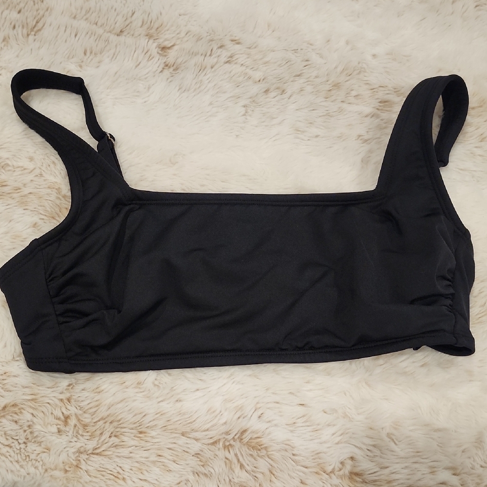 Kona Sol Black Sports Bra Intimates & Sleepwear